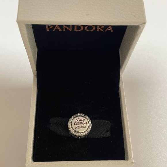 Pandora Merry Christmas Charm Bead - Picture 4 of 5